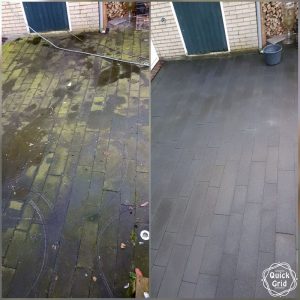 Peters hoveniersbedrijf uit Koudekerk aan den Rijn, het adres voor het maken voor uw terrasreinigig