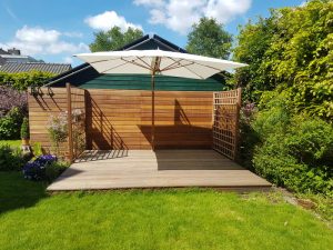 Peters hoveniersbedrijf uit Koudekerk aan den Rijn, het adres voor het maken van uw vlonder